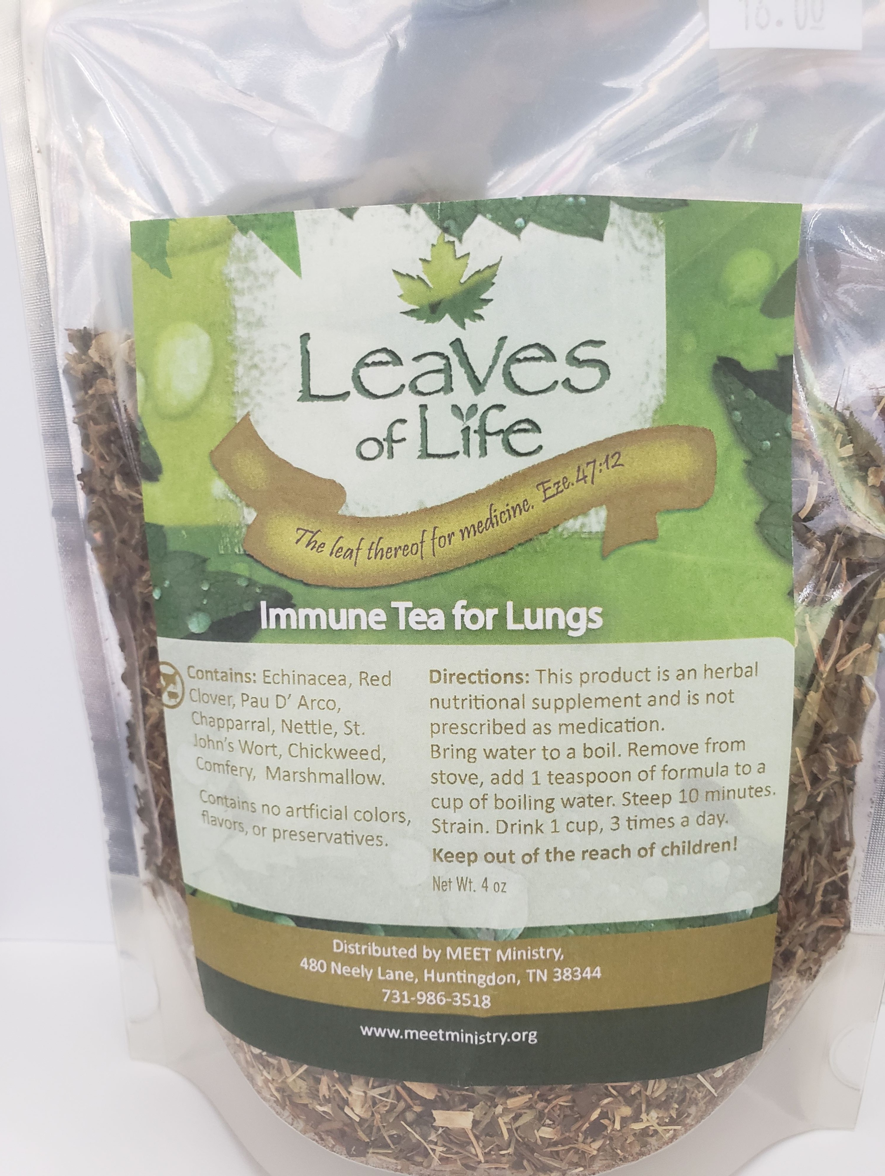 Immune Tea for Lungs